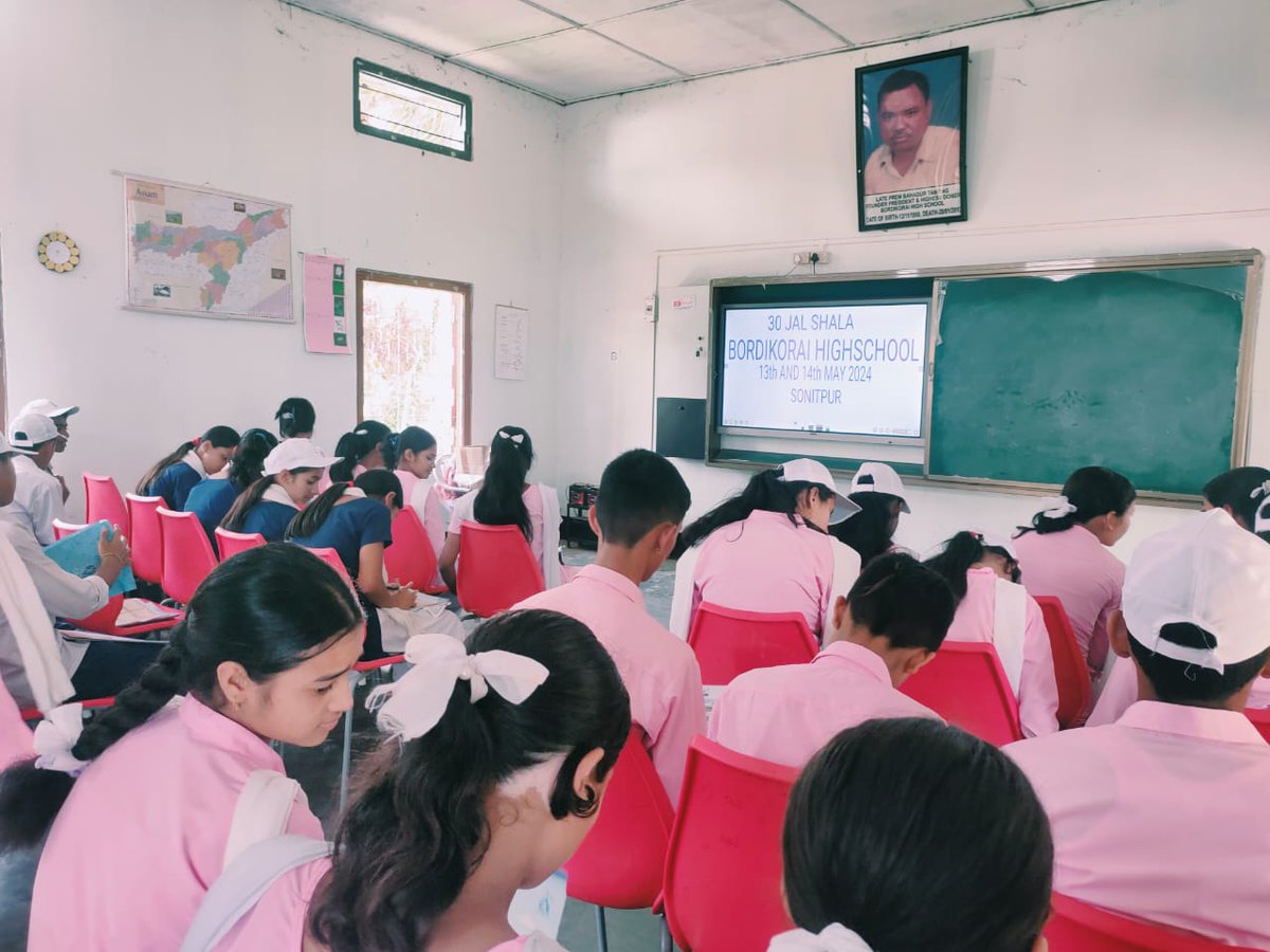 Building a Better Tomorrow Together!

On 13th May, 2024, day 1 of the 30th Jal Shala was conducted at Bordikorai High School under Naduar Education Block, Sonitpur.

#JalShala #JJMAssam #JalJeevanMission #HarGharJal #assam 

@jaljeevan_ @DCSonitpur @JjmSonitpur @CMOfficeAssam