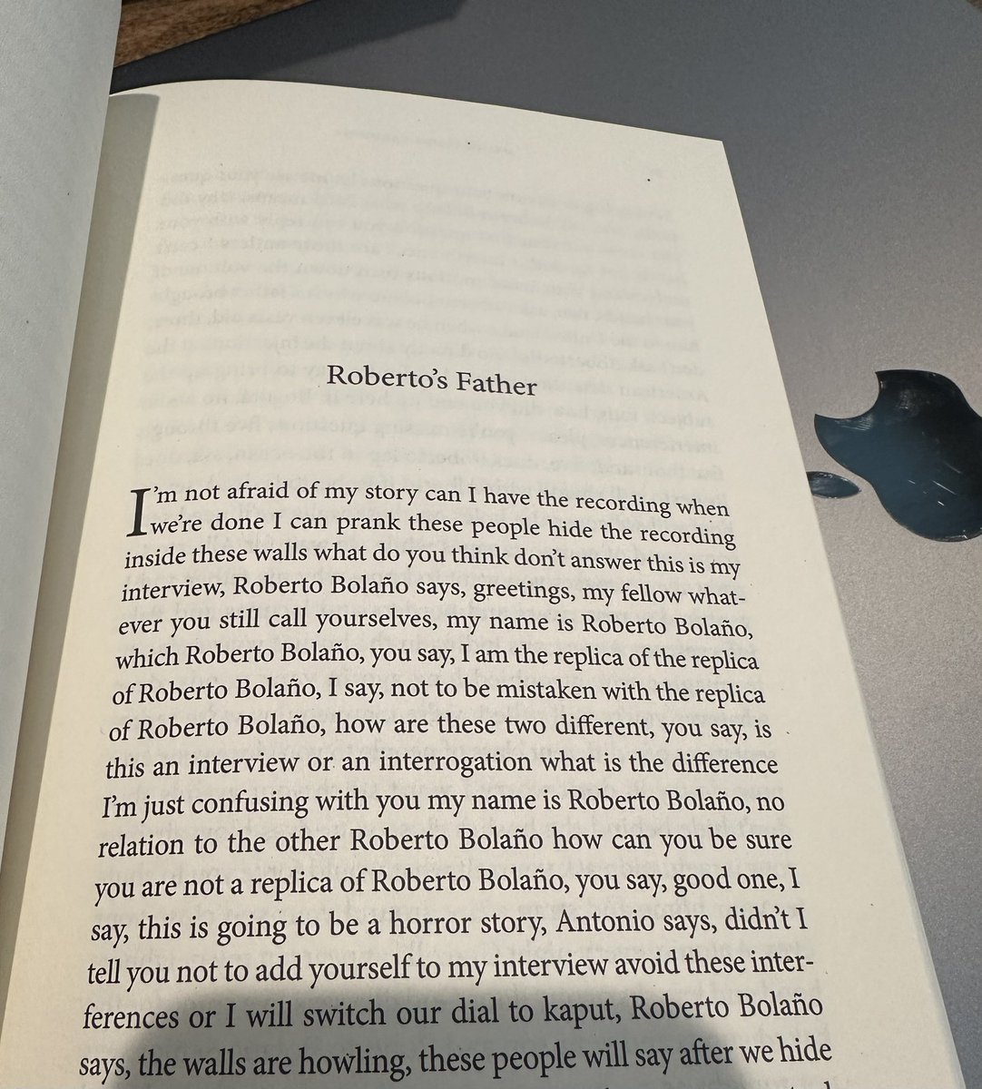 writer me: shit. A new book has entered the literary pantheon and is one with which I must now contend reader me: this book is so fkng fun!!