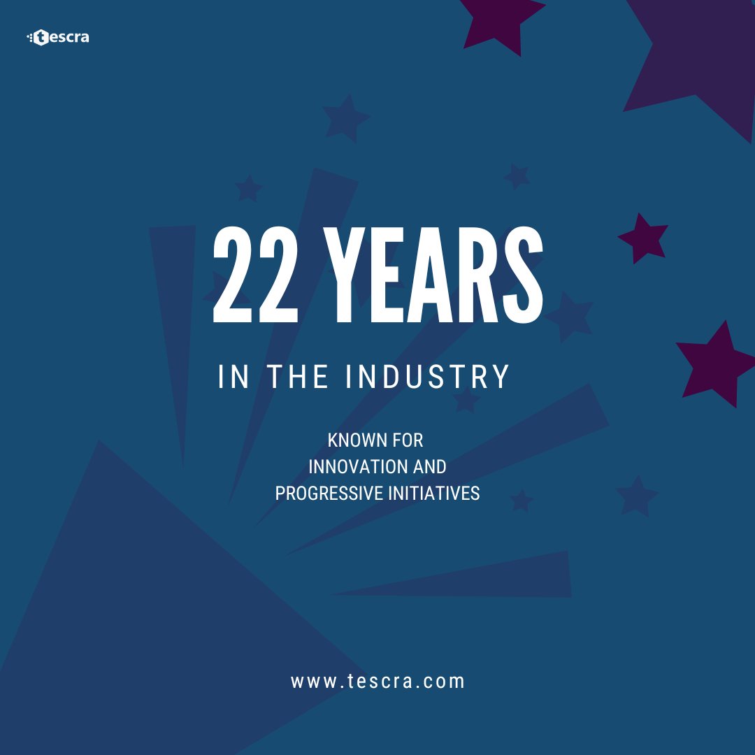 We are dedicated to driving positive change and delivering cutting-edge solutions that meet the evolving needs of our clients and industry.

#tescra #software #22years #industryexperts #innovation #progressiveinitiatives #itconsulting #bangalore #technologyconsulting