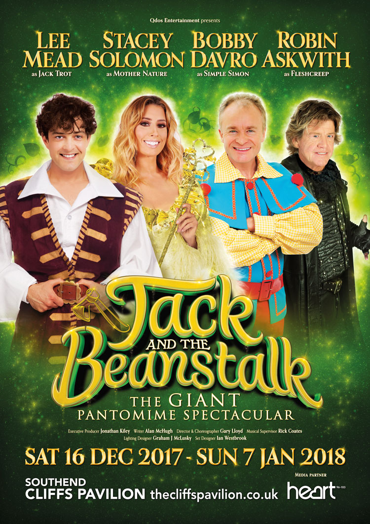 #ThrowbackThursday to the last time Jack and the Beanstalk played at the @SouthendTheatre back in 2017 starring @StaceySolomon, @leemeadofficial, @davrobobby1 and @Robin_Askwith It returns next season 🫘 🐄 🍃