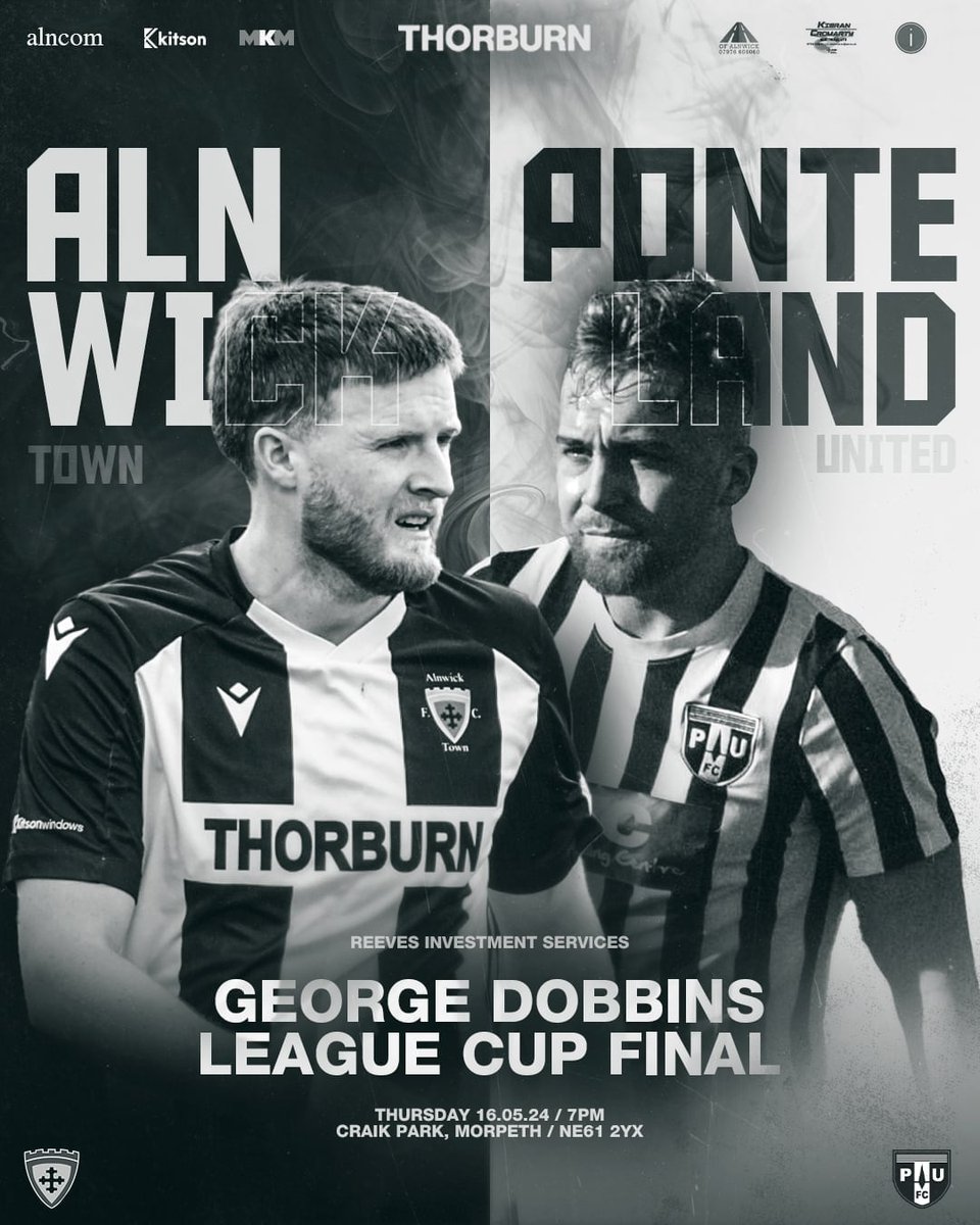 ⚽️ Matchday 🏆 League Cup Final 🆚️ @pontelandutd 🕖 7pm KO 🏟 Craik Park NE61 2YX The season ends tonight. Can we end the campaign by retaining the George Dobbins League Cup? For those that can't make it, live updates here on Twitter / X. Haway The Wick ⚫️⚪️