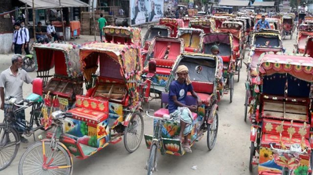 ঢাকা শহরে ব্যাটারিচালিত রিকশা চলাচল নিষিদ্ধ