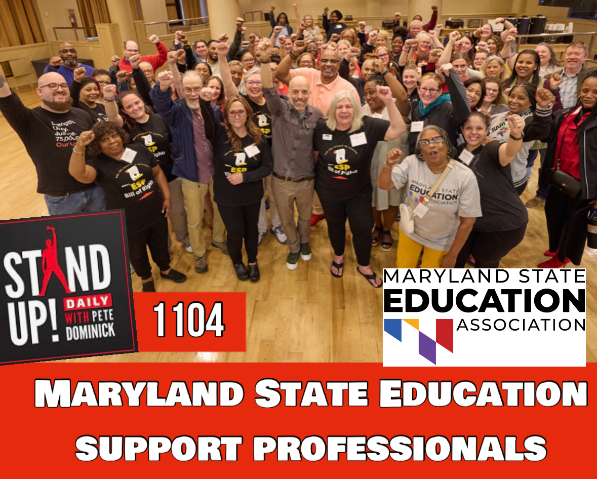 I was so honored to give the opening talk for the @MSEAeducators Education Support Professionals I also taped interviews with 5 of these everyday heroes and I hope you will listen learn and share! standupwithpete.libsyn.com/1104-maryland-…