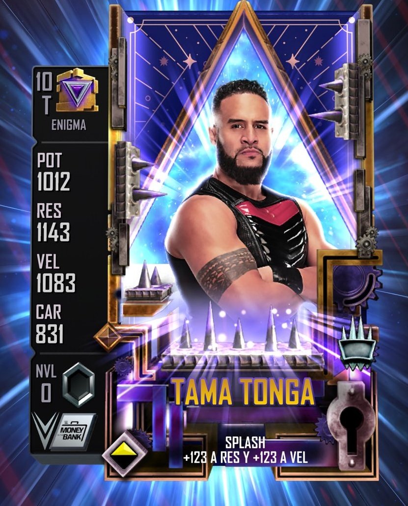 Here's the Enigma heroic event design! 📸: @CesMR1235 #WWESuperCard