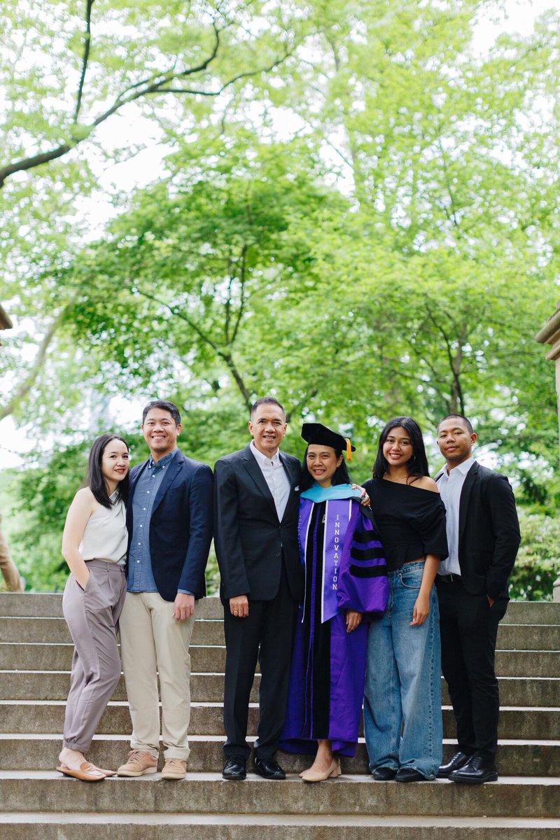 An amazing doctorate degree accomplishment by our wife and mother. 

#NYU2024