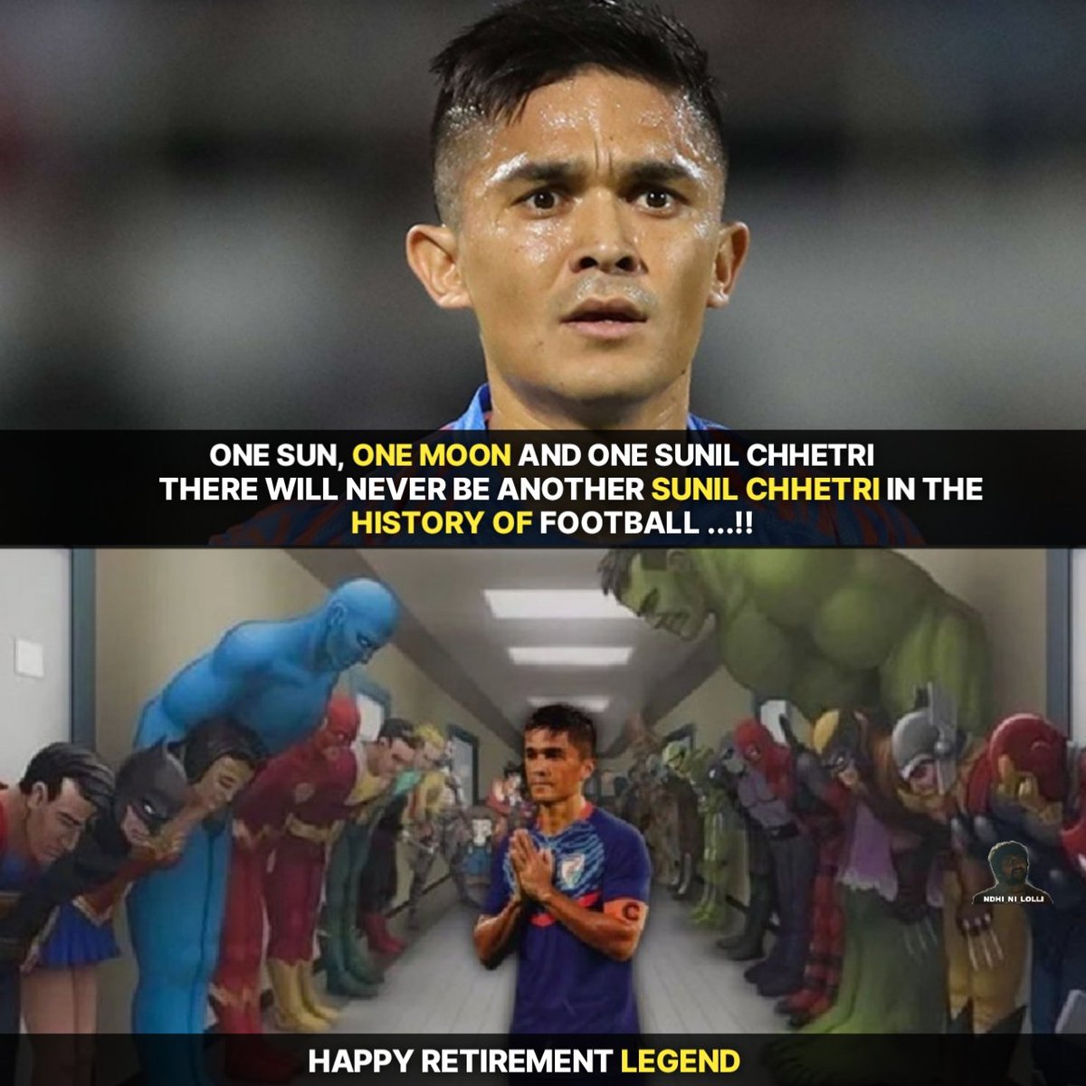 #SunilChhetri #Indianfootball #happyretirementlegend #viratkohli