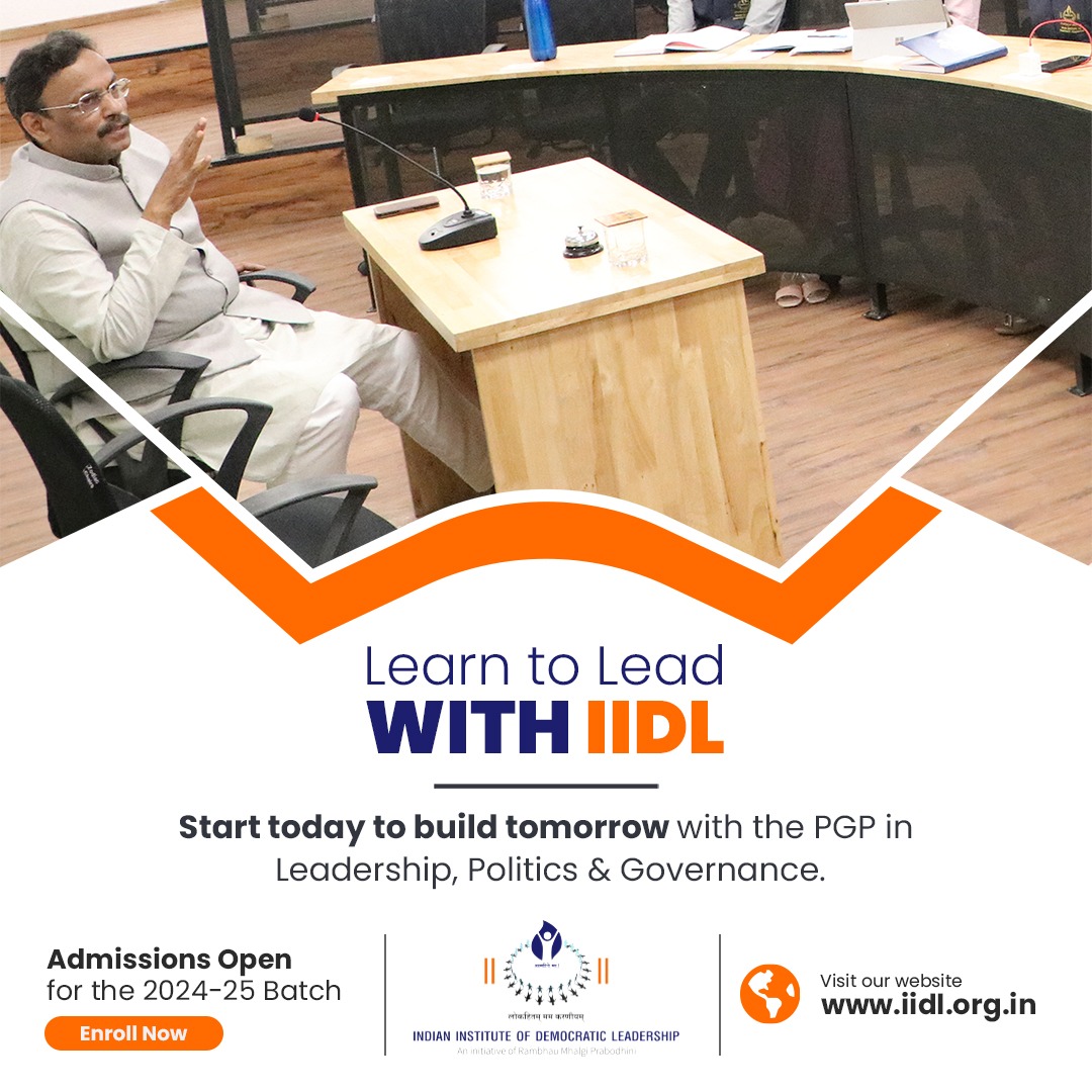Forge Your Path to Influencing the Masses! Enroll in IIDL's Dynamic Post Graduate Programme Now! Learn to lead and immerse yourself in practical experiences, guided by the best, and emerge as the leader of tomorrow. For admission details, visit: iidl.org.in/apply-now/ Apply now!
