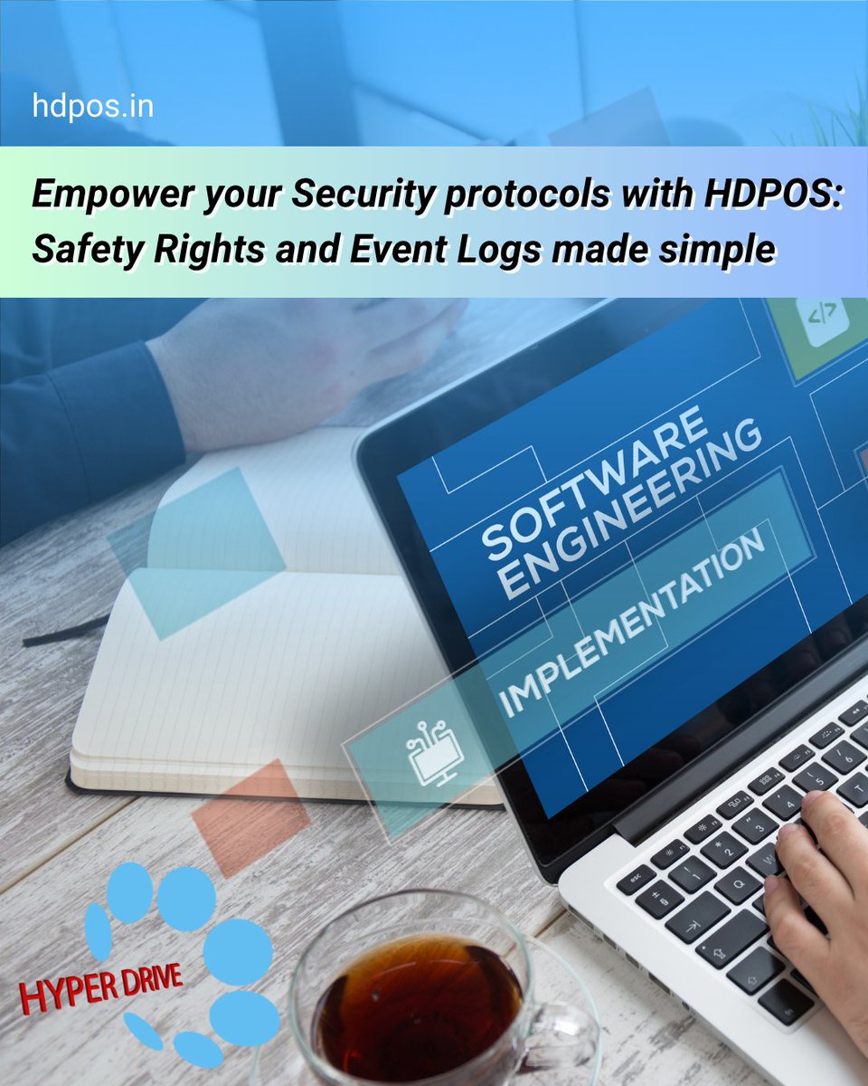 HDPOS offers robust safety rights and detailed event logs

#hdpossmart #billingsoftware #Automatedbilling #revenuemanagement #smallbusinessbilling #cloudbilling #hdpos #smartsoftware #pos #erp #billingsystem #digitalinvoicing #businessgrowth #cloudaccounting #Einvoicing
