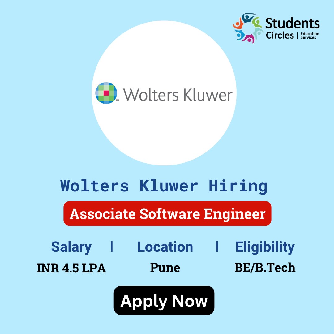 🌟 Ready to shape the future of software products? Wolters Kluwer is seeking Associate Product Software Engineers in 2024! 💼 Apply now and unlock your potential with Wolters Kluwer! #TechCareers #WoltersKluwer #CareerOpportunity 

🌐 APPLY HERE: zurl.co/yrd9