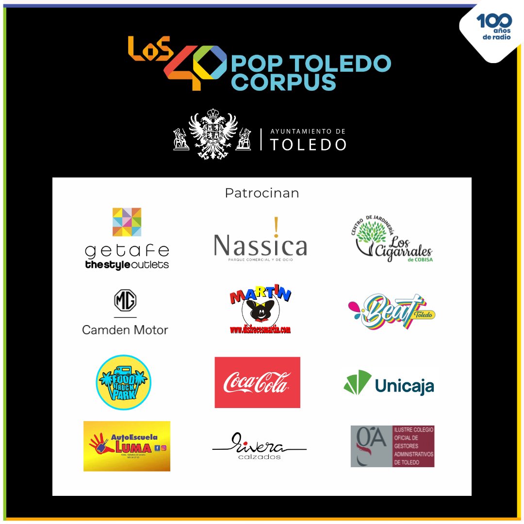 🤩 @weareMEGARA #GrupoConfirmado 🎙️ Llega la 11a edición del #festival #pop más multitudinario al aire libre y gratuito de #CastillaLaMancha 💥 @Los40 y @toledoayto presentamos #LOS40PopToledo #corpus2024💥 🗓️ 24/05 📍 Recinto ferial ‘La Peraleda’ ⏰ 22:00h ¡Acceso libre!