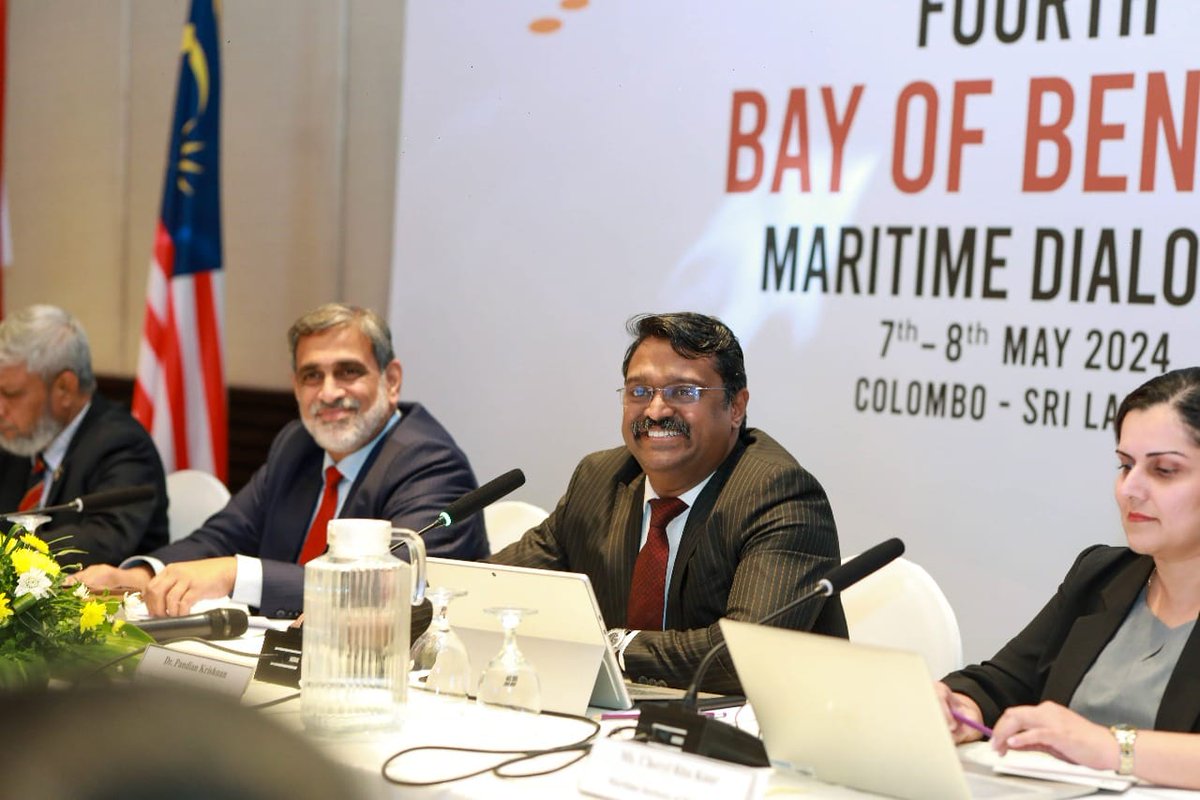 BOBP-IGO PITCHES FOR STRONG REGIONAL COOPERATION IN THE 4TH BAY OF BENGAL MARITIME DIALOGUE facebook.com/share/p/JiDuhP…