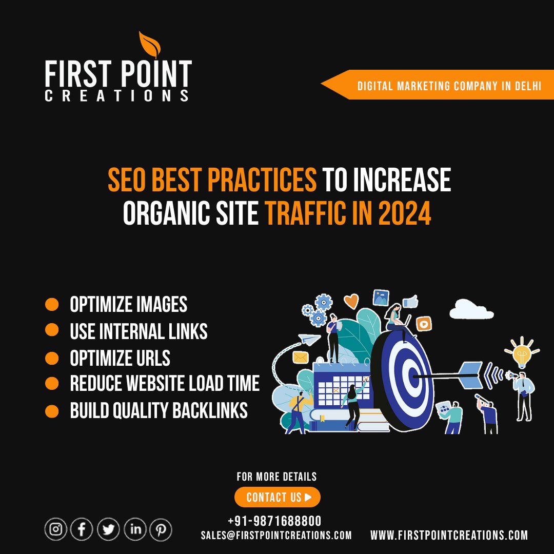 Which helps your page rank higher on Google and other search engines to drive more traffic to your site. . FOLLOW US @firstpointcreations Contact Details: ☎ +91 9871688800 🌐 firstpointcreations.com 📧 Email: sales@firstpointcreations.com #searchengineoptimization #seotips #fpc
