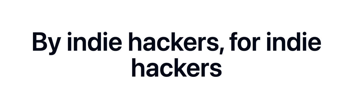 Who is and indie hackers, and built something for indie hackers? Send me all your links with a short description. I'm cooking something 😊