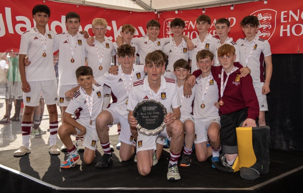 And that's a wrap...

An amazing Boys U14 Season including over 100 children. <a href="/EnglandHockey/">England Hockey</a> Cup, Plate and Supra League winners.

And a top tip to finish the season from the coaching team: "learn how to learn to get better at doing something you love."