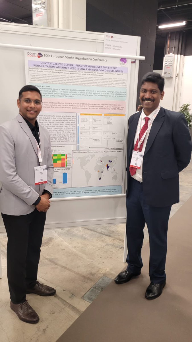 Global Consortium for Stroke Rehabilitation (@gcsr_lmic) on Twitter photo We’re proud to announce that <a href="/johnsolomon78/">John Solomon</a> and <a href="/ranj_ety/">Ranjit</a> are representing the <a href="/GCSR_LMIC/">Global Consortium for Stroke Rehabilitation</a> at the #ESOC2024 Their participation underscores our commitment to advancing stroke rehabilitation through international collaboration and cutting-edge research. We’re proud to announce that <a href="/johnsolomon78/">John Solomon</a> and <a href="/ranj_ety/">Ranjit</a> are representing the <a href="/GCSR_LMIC/">Global Consortium for Stroke Rehabilitation</a> at the #ESOC2024 Their participation underscores our commitment to advancing stroke rehabilitation through international collaboration and cutting-edge research.