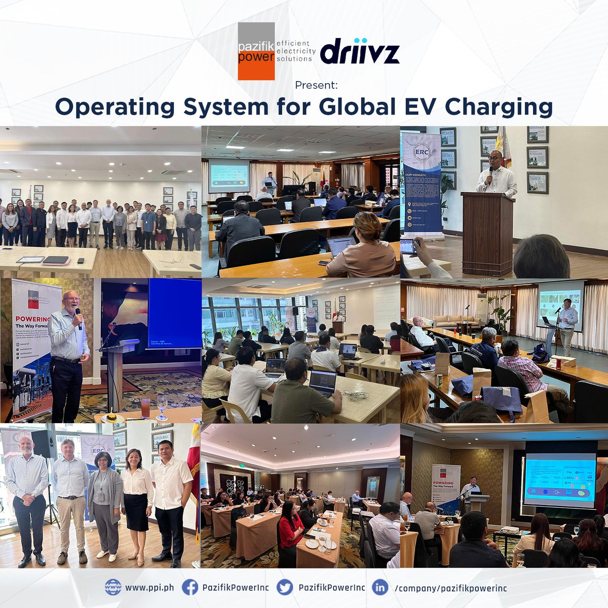 PazifikPowerInc's tweet image. Under the Collaborative Learning Program, PPI recently invited Driivz CRO, Mr. Declan Byrne to conduct a talk to industry power entities on e-mobility global solutions and innovations for a smart electric vehicle, focusing on charging and energy management software solutions. ⚡️