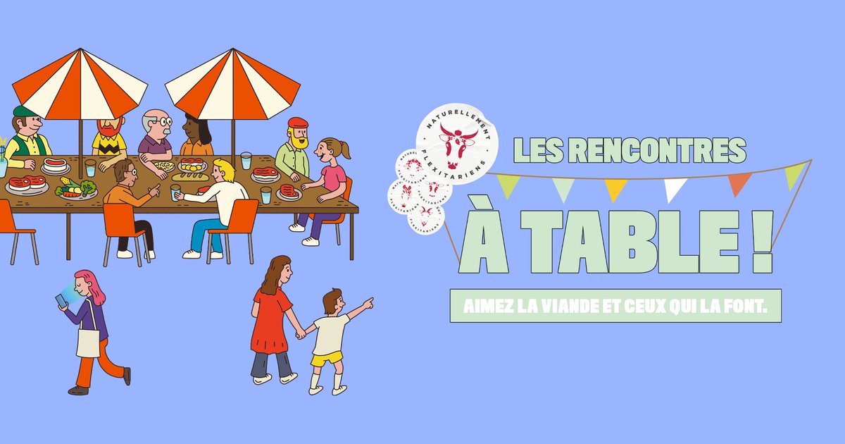 [ Rencontres à Table ! ]

Rendez-vous au Salon des Agricultures de Provence du 1er au 2 juin !
Au programme : des animations ludiques, des dégustations de #viandes locales et un repas aux saveurs du terroir provençal 😋

➡️Inscriptions rencontres-a-table.fr/evenements/sal…

#RencontresàTable