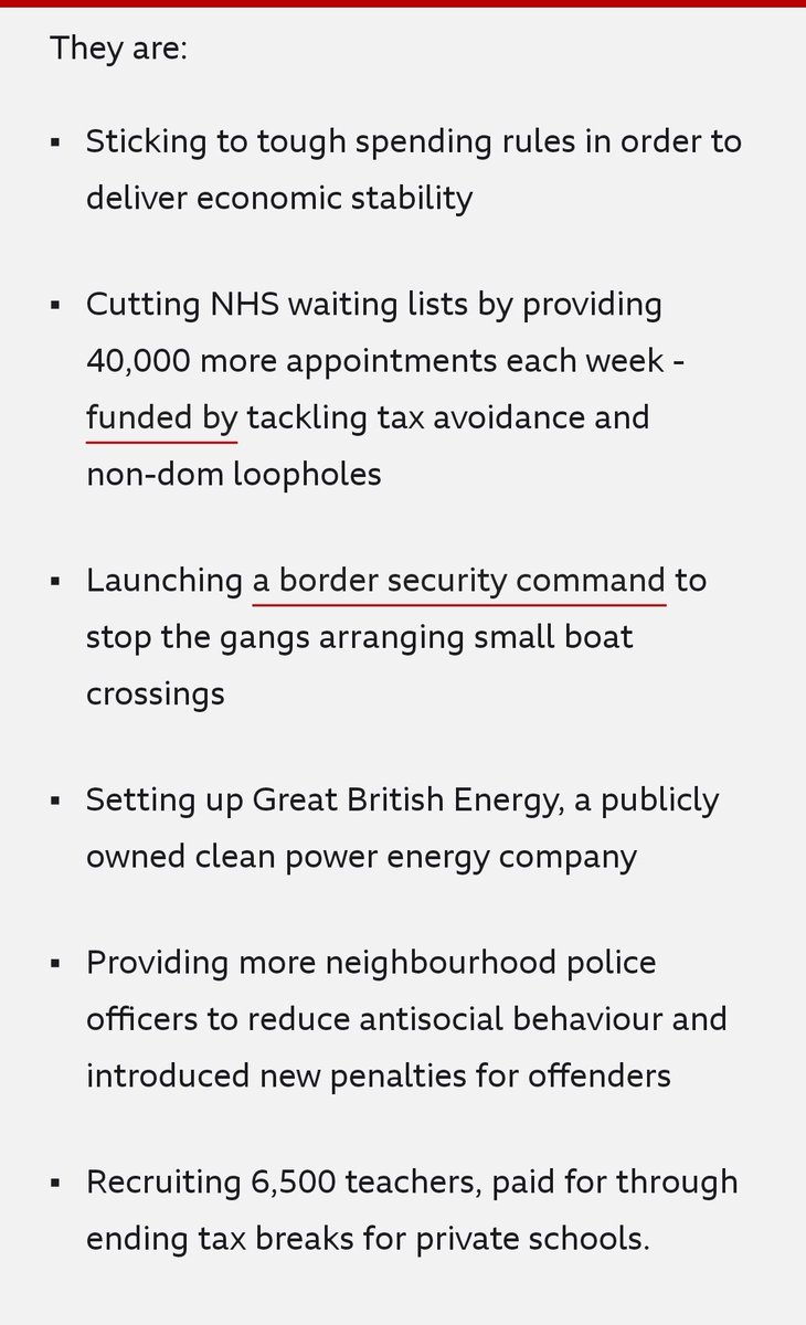 Keir Starmer puts six key pledges ‘up in lights’ to win over swing voters Nothing on housing crisis, Nothing on migration. All talk, talk, talk...😡