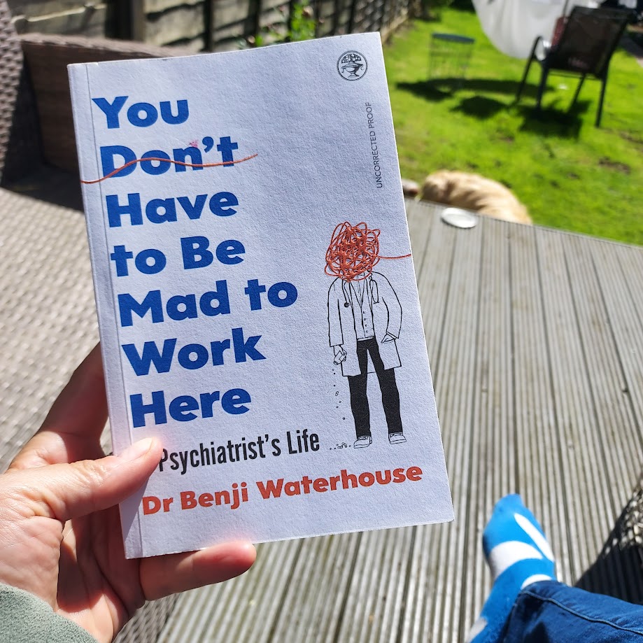 Happy #publicationday to @doctor_benji - reading this at the moment and really enjoying it! Thank you to @vintagebooks for my #gifted proof!
#YouDontHaveToBeMadToWorkHere