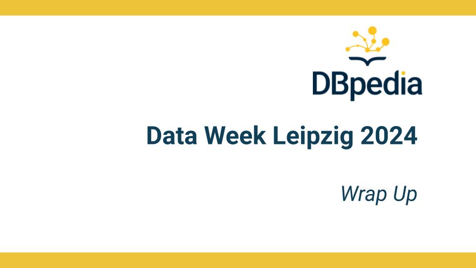 dbpedia's tweet image. 📢Did you miss our #DBpediaTutorial at the @DataWeekLeipzig? No problem! 📑Read our recap blog post 👉 bit.ly/3K696rm. #DBpedia #DataWeekLeipzig #DBpediaCommunity #SemanticWeb #LinkedData #opensource