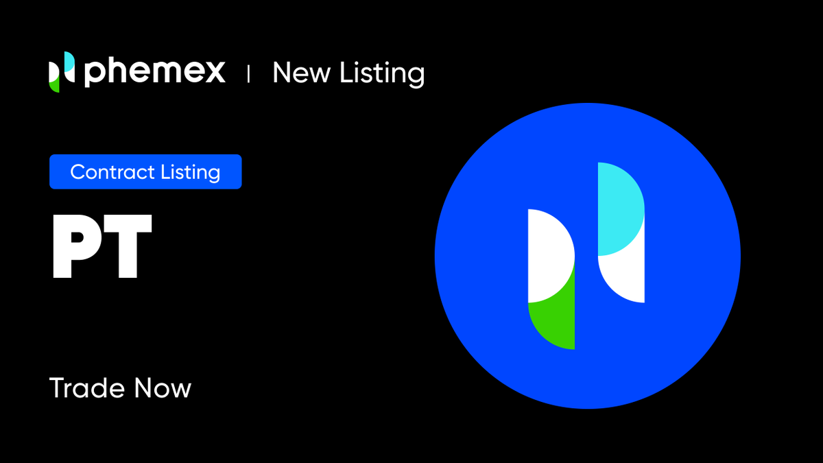 🚀 #TradersAlert! Phemex takes your trading to the next level with $PT for contracts! 🌐 Starting May 20, 2024, at 10:00 UTC, seize the power to navigate both spot and derivatives markets with unparalleled strategy and potential for profit. Ready for a value surge? 📈Dive in