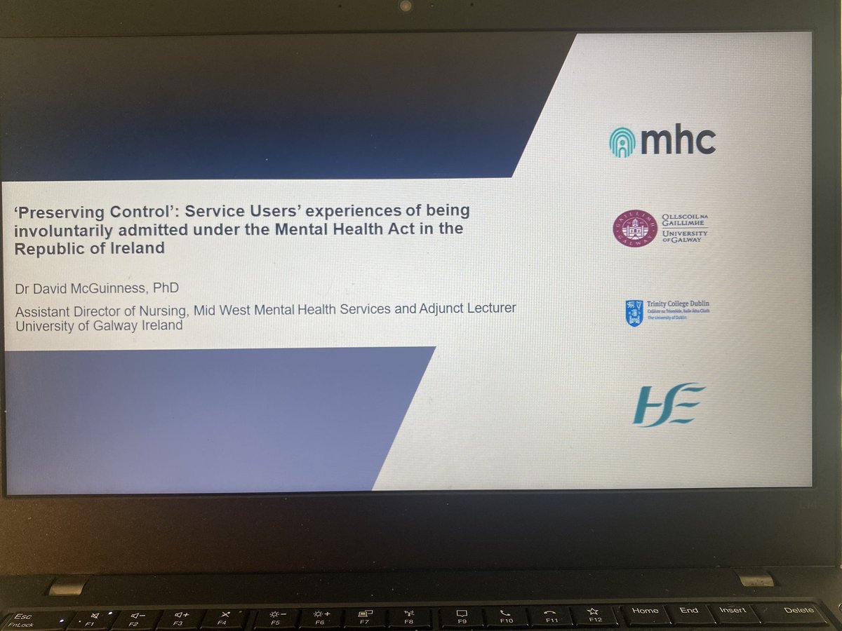 Really looking forward to presenting my paper on Individuals’ Experiences of being subject to an involuntary admission under the Irish Mental Health Act to my European Colleagues @Horatio_eu conference in Malmo @CnmeLimerick @nmpduwest @nursemidwifeUoG @CommHealthMW @MHCIreland