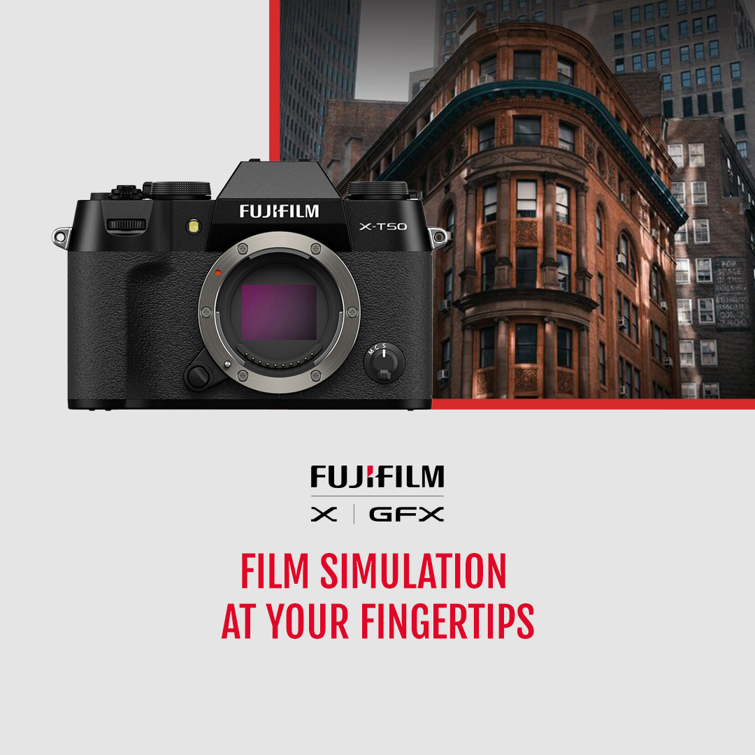 Big news from Fujifilm: introducing two new cameras and two new lenses!

⚫️ GFX100S II camera
⚫️ X-T50 mirrorless camera
⚫️ FUJINON GF500mmF5.6 R LM OIS WR Lens
⚫️ XF16-50mmF2.8-4.8 R LM WR lens

Check out the links below to learn more and pre-order ⤵️