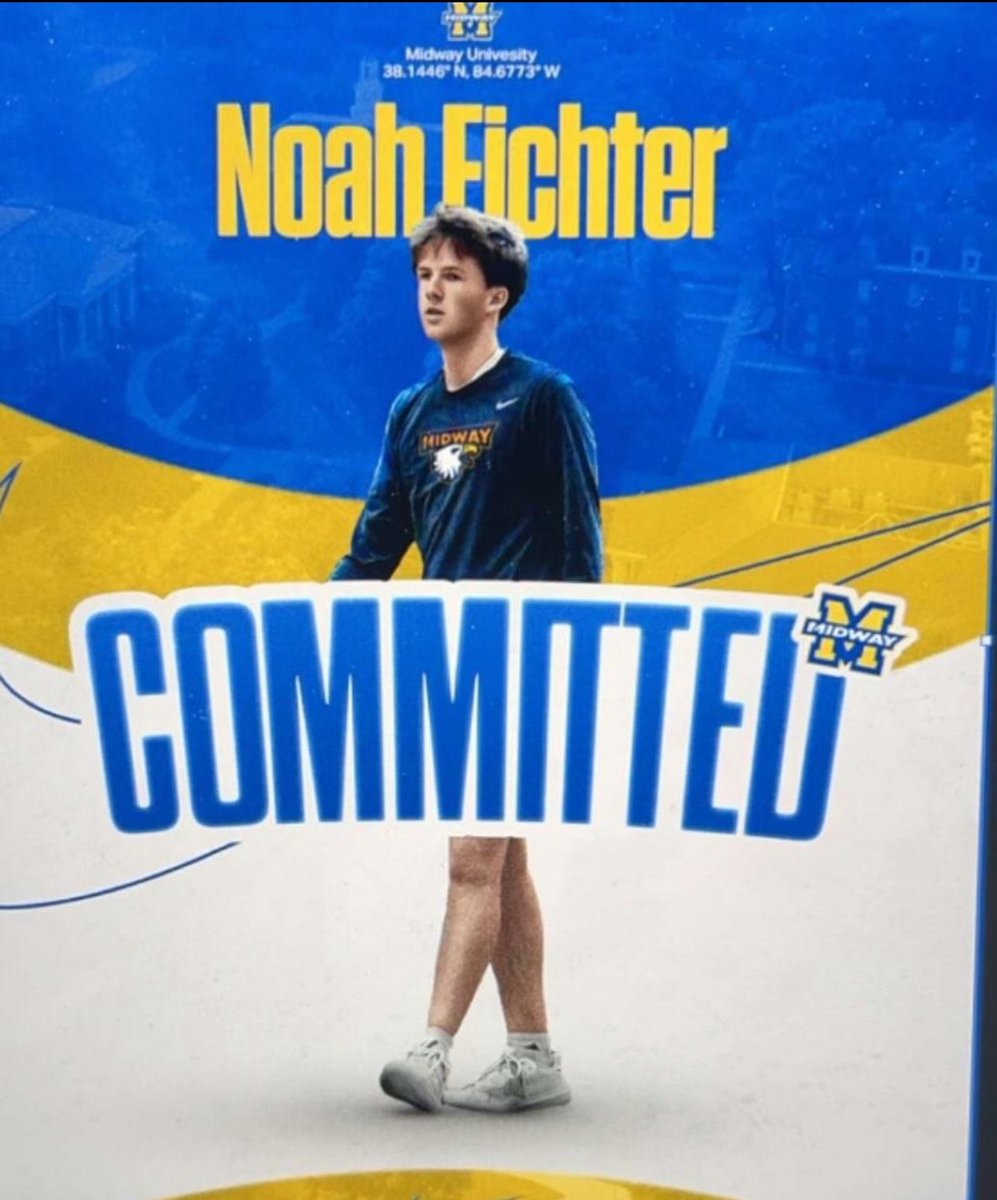 natalie (@natfic34) on Twitter photo That moment when your youngest brother commits to play in college!!! So proud and excited to watch as he plays at the next level! <a href="/MidwayUniv/">Midway University</a> is getting a good one!! Go Eagles 💛💙 That moment when your youngest brother commits to play in college!!! So proud and excited to watch as he plays at the next level! <a href="/MidwayUniv/">Midway University</a> is getting a good one!! Go Eagles 💛💙