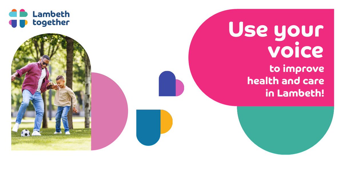 📢Have your say on local health and care services! There are so many ways to share your views on health and care and influence the work we do, and at all stages. Visit our 'get involved' pages to find out how: lambethtogether.net/get-involved