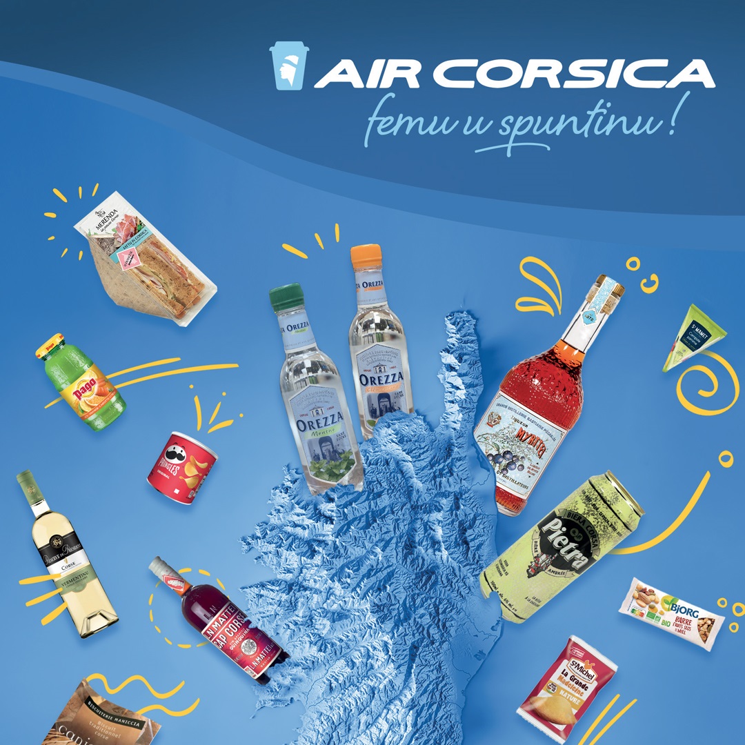 #ByAirCorsica🧑‍✈🧑 Un service à bord de boissons et de collations vous est proposé sur l'ensemble de nos vols. Retrouvez toutes les infos sur 👉ow.ly/8Vfm50Rpa1J 📷 vir mail #service #aircorsica #corse #corsica #serviceabord #services #buyonboard