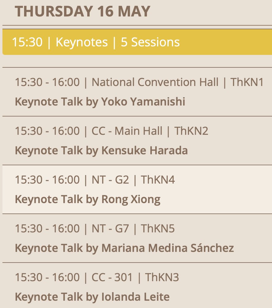 Join one of our keynote sessions at 15:30. 2024.ieee-icra.org/program/#Keyno…