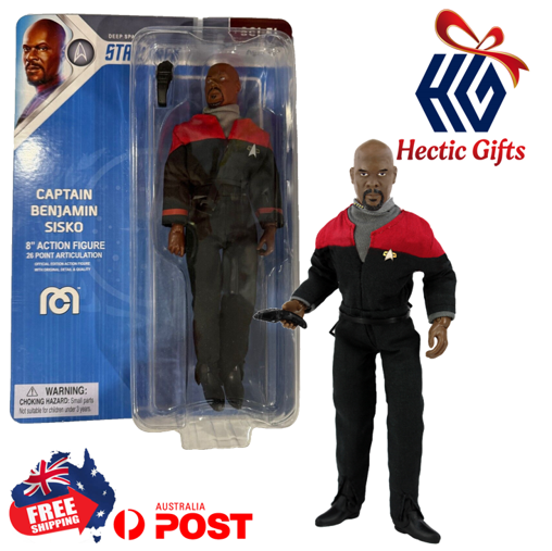 NEW - MEGO Star Trek Deep Space Nine: Captain Sisko 8' Action Figure ow.ly/cgIG50RFwKs #New #HecticGifts #Mego #StarTrek #DeepSpaceNine #CaptinSisko #LimitedEdition #ActionFigure #Collectible #FreeShipping #AustraliaWide #FastShipping