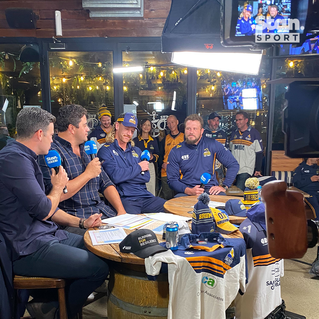 Big thanks to all the @BrumbiesRugby faithful who turned out for our 'On The Road' Brumbies special 👏 Catch the show tonight! 

↳ 'On The Road' - Brumbies Special. Tonight from 6pm AEST, on the Home of Rugby, Stan Sport.

#StanSportAU #SuperRugbyPacific