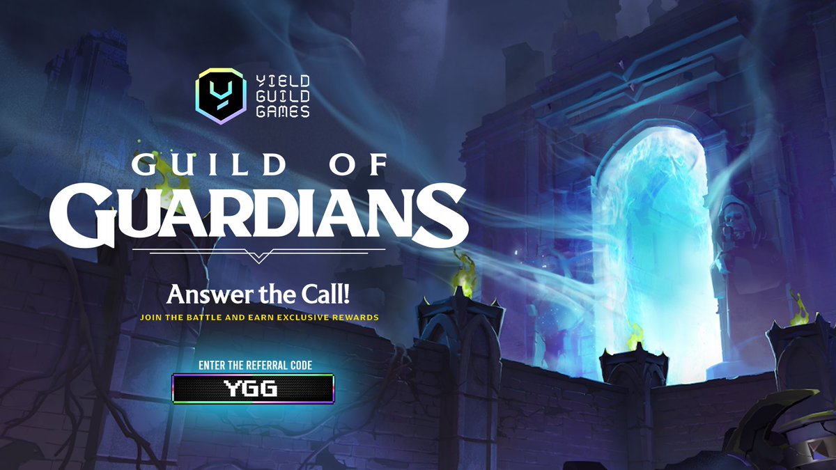 Guardians! The long wait is over!⚔️ The much anticipated release of @GuildOfGuardian is finally here! Don't forget to FLEX those leaderboards photos and tag us here on X!🏆 Use YGG's referral code & Download the game👇 app.guildofguardians.com/r/ygg #TogetherWePlay