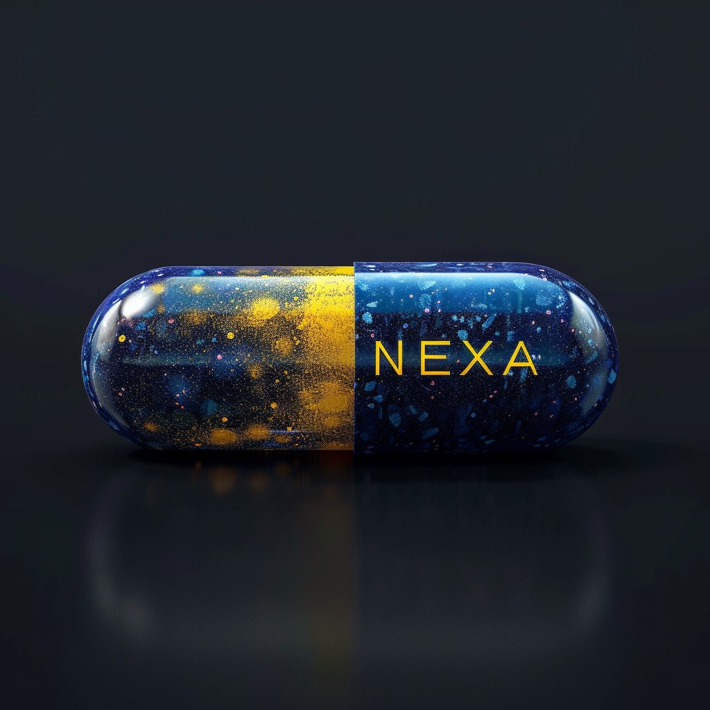 Gm 🙌

Take one $NEXA pill daily for your overall crypto health.

This pill is easy to swallow and has many benefits for your wellbeing in future.

It is very secure, goes through the system very fast, available for anyone globally and it is becoming better and better with each