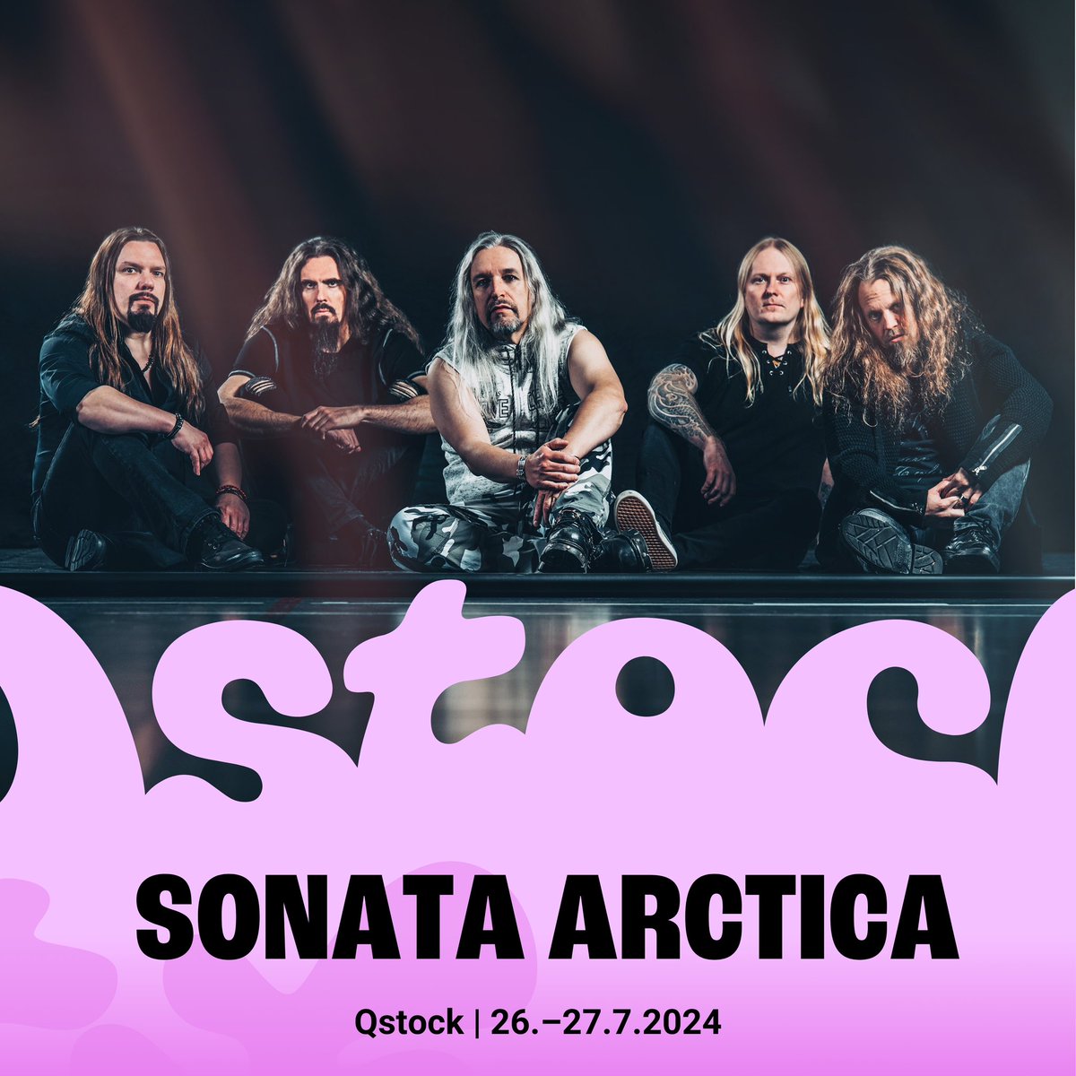 Qstock festival announced! Sonata Arctica to perform at Qstock festival, Oulu, Finland in July 2024. 🇫🇮 More info and tickets at: qstock.fi/en/ Check all tour dates at: sonataarctica.info/tour