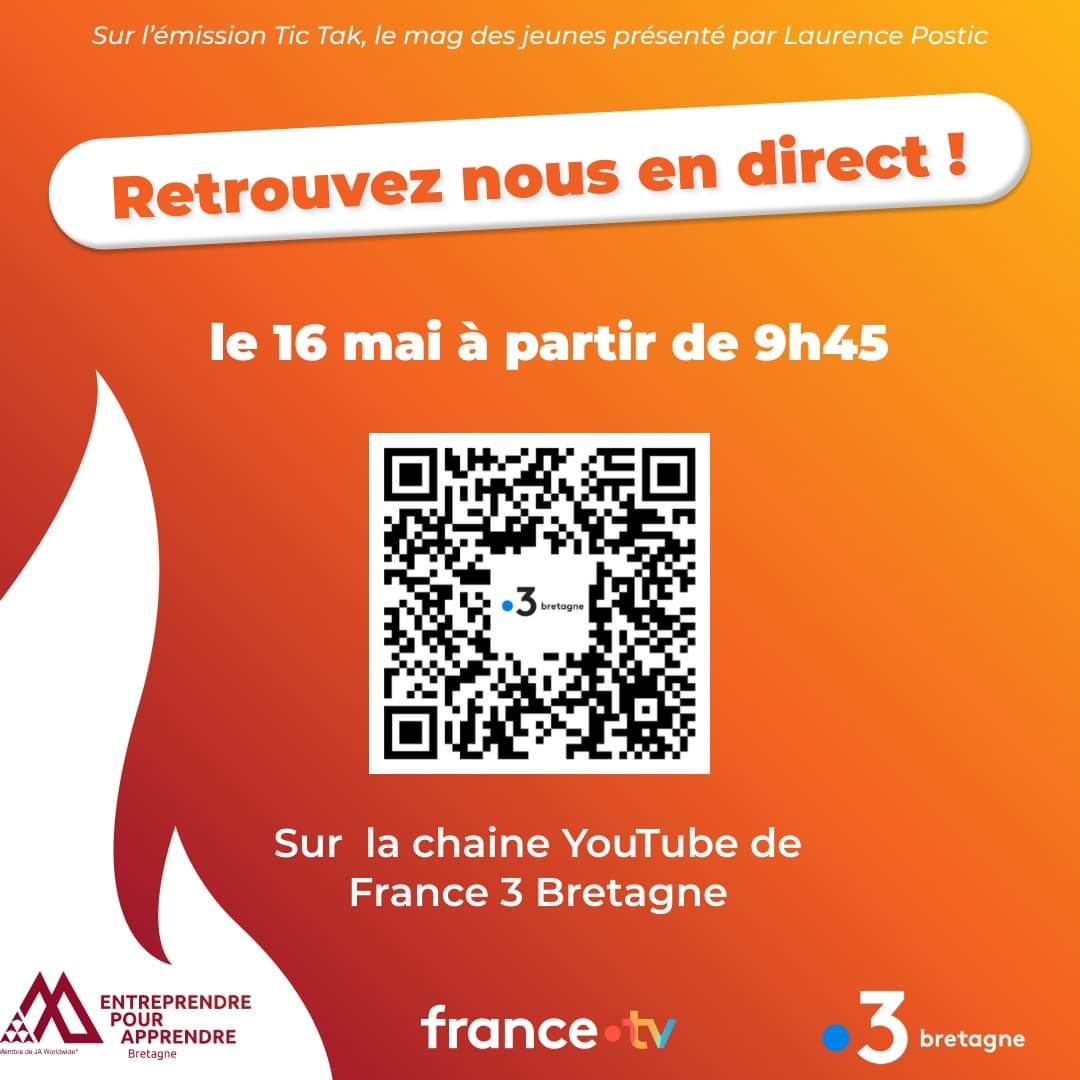 INTERVENTION 🔥✌️
🤩 Promoteur de prévention et du sport santé, j'aurais le plaisir d'intervenir :
- Vers 11h30 sur la plateau de @france3Bretagne disposé sur place en direct.
- Puis à 14h, avec François Carré, sous l'angle de 'la lutte contre la sédentarité' #NousPortonsLaFlamme