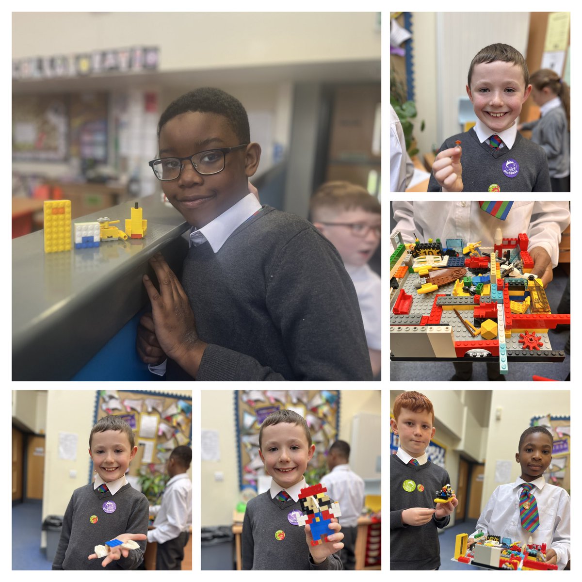 Lego club still in full swing and the creativity continues - so joyful to see our P4s just playing together unplugged with Lego for a hour! Thanks @sasbhighschool for sending your 3rd year helpers, they are so kind and patient!