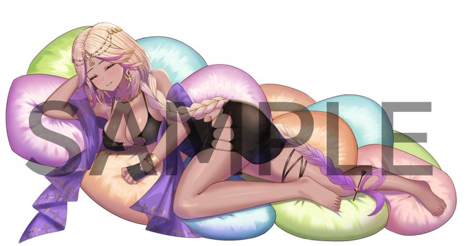 先日配信されました千夜イチヤさん(https://t.co/VzRd9ulVlO)四周年記念の配信サムネイラスト、グッズイラストを制作させていただきました。
#千夜イチヤ4周年 