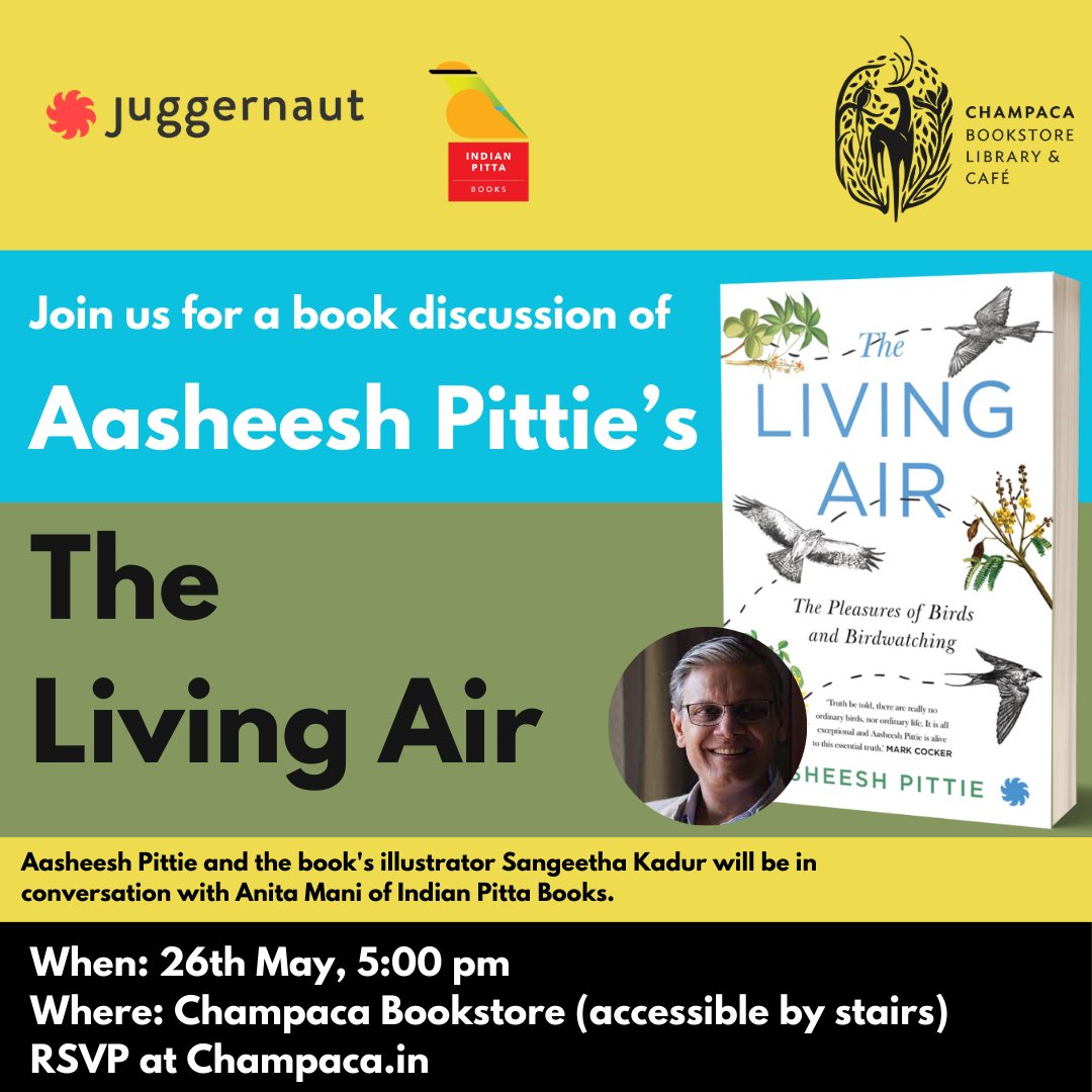 Looking forward to interacting with friends and readers in #Bengaluru ! @ChampacaBooks @Indianpittabook