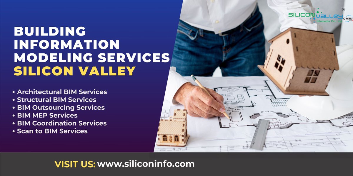 Recognized as a top BIM Service Provider, Silicon Valley Infomedia is known for delivering exceptional Building Information Modeling Services in the AEC sector. #buildinginformationmodelling #construction #architecture

🌍 siliconinfo.com/cad-outsourcin…