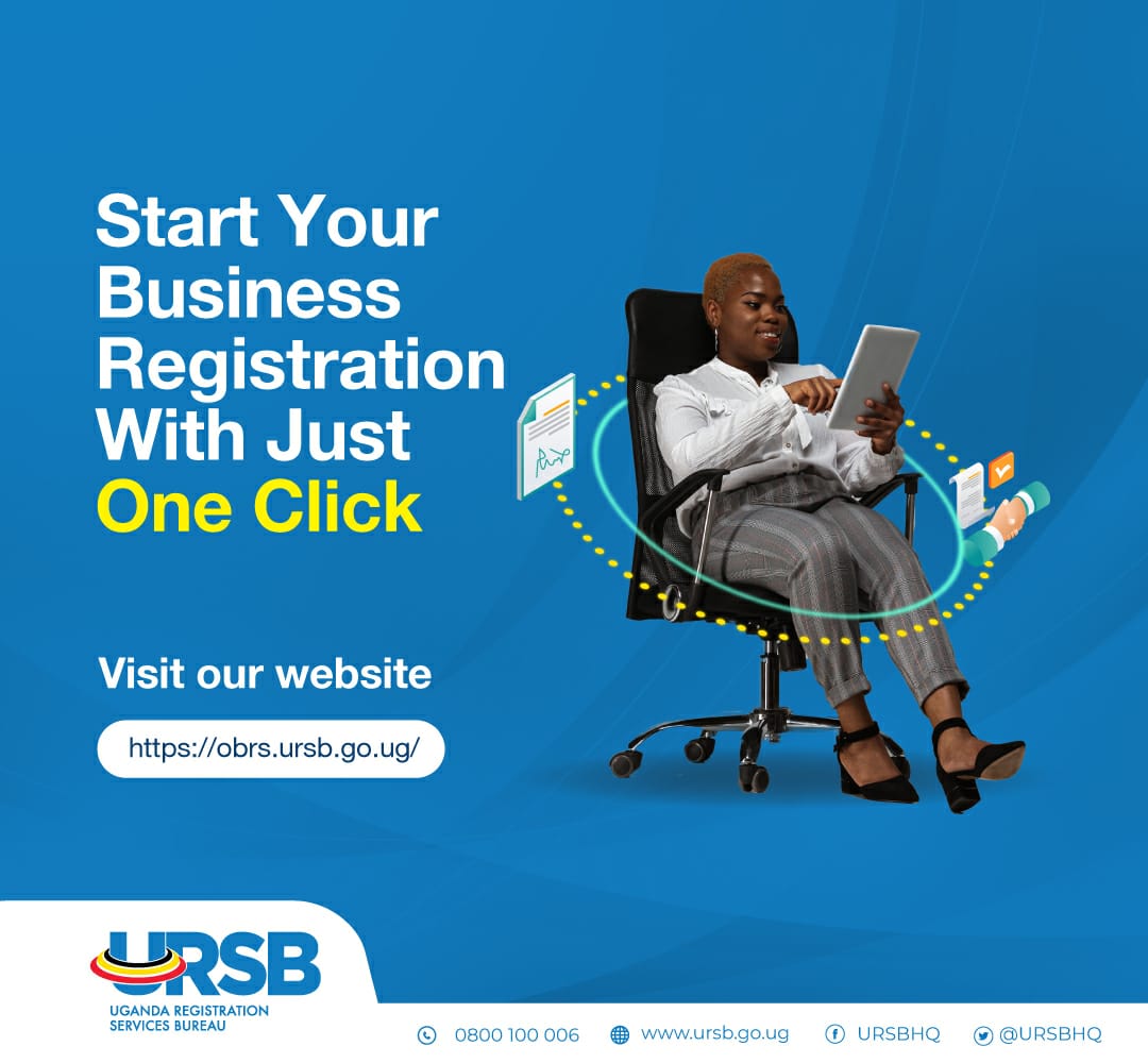 Wondering how to register your business with ease? 🤔 Look no further. Start your business registration with just one click. Visit us at obrs.ursb.go.ug/search. #BusinessRegistrationUG.