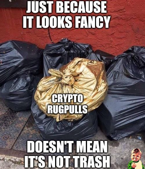 Would you fancy some glittering trash? They are everywhere as rugpulls! 😁

Or you can join us at the $METOO movement.

#sol #solana #memecoins #RuggedMETOO