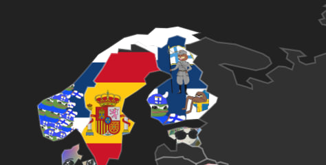 FinlandWorldPVP's tweet photo. Finland has been taken back apparently from the Spains. SUURI SUOMI @worldpvpco https://t.co/7qnVSNzl6Q