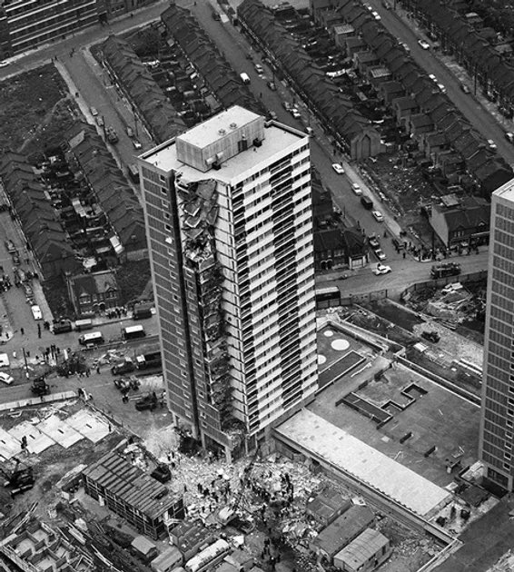 Today marks 56 years since the collapse of Ronan Point, a 22-storey block in Newham. 4 died and many were injured. The disaster exposed fatal flaws in the design &amp; construction of Large Panel System tower blocks towerblocksuk.com/ronan-point