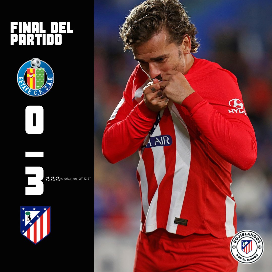 El Atleti celebra san Isidro llevándose los tres puntos.

#atléticomadrid #forzaatleti #laliga #orgullocolchonero #sanisidro #felizsanisidro