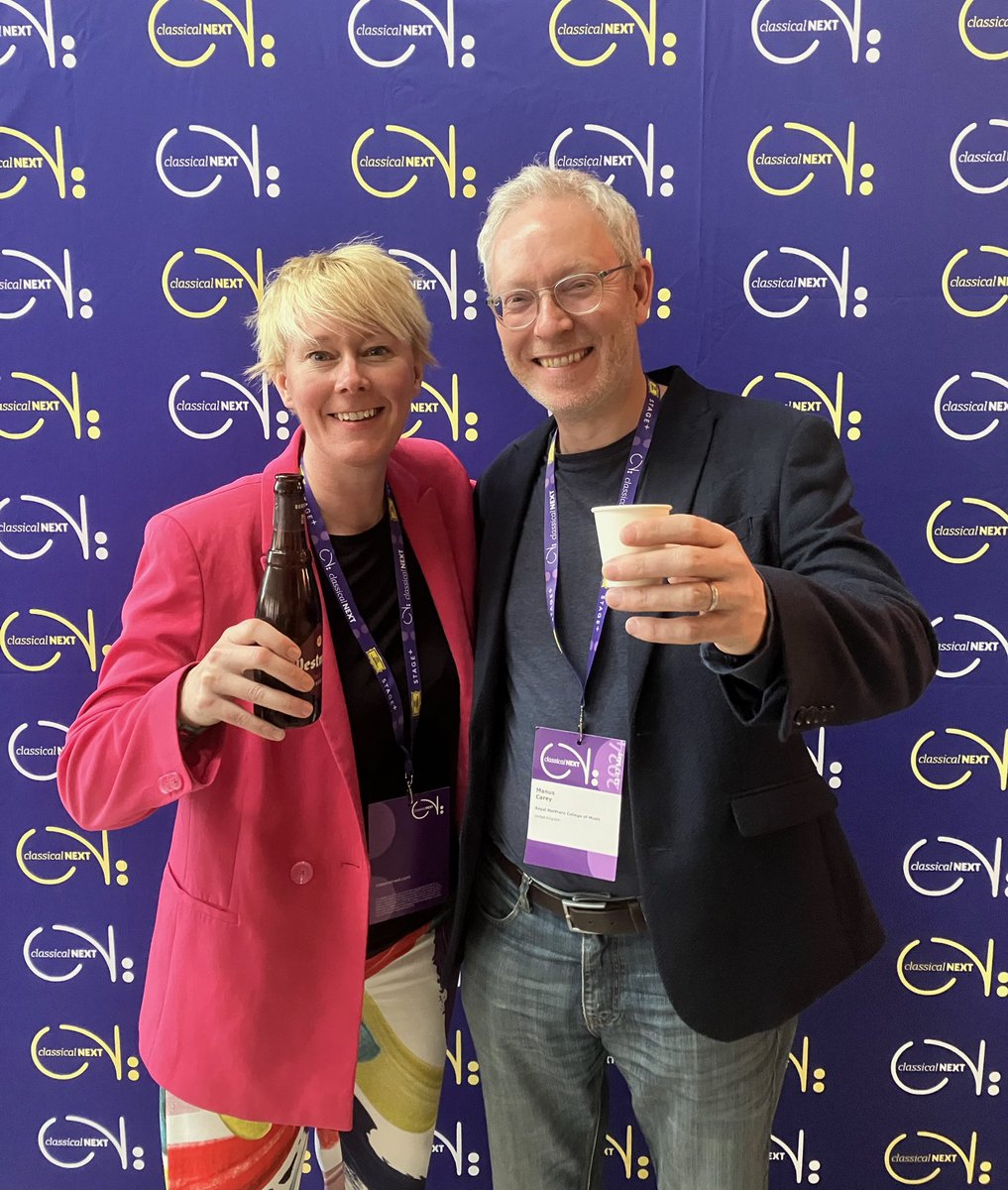 ___Michelle____'s tweet image. RNCM @rncmlive on tour in Berlin @ClassicalNEXT!

Having a brilliant time here with @ManusCarey talking and thinking about the current and future music industry!

#ClassicalNEXT #ClassicalNEXT2024