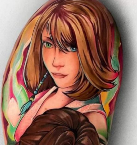 RaffaValencia's tweet image. Os presento mi segundo tatuaje.
๐YUNA Y AERITHโจ
๐ซCapaz de guiar las almas al etรฉreo.
โ๏ธCapaz de escuchar las voces del planeta.
Falta una sesiรณn pero yo, que pensaba no tatuarme nunca, estoy encantado.