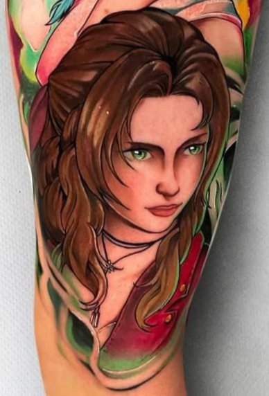 RaffaValencia's tweet image. Os presento mi segundo tatuaje.
๐YUNA Y AERITHโจ
๐ซCapaz de guiar las almas al etรฉreo.
โ๏ธCapaz de escuchar las voces del planeta.
Falta una sesiรณn pero yo, que pensaba no tatuarme nunca, estoy encantado.