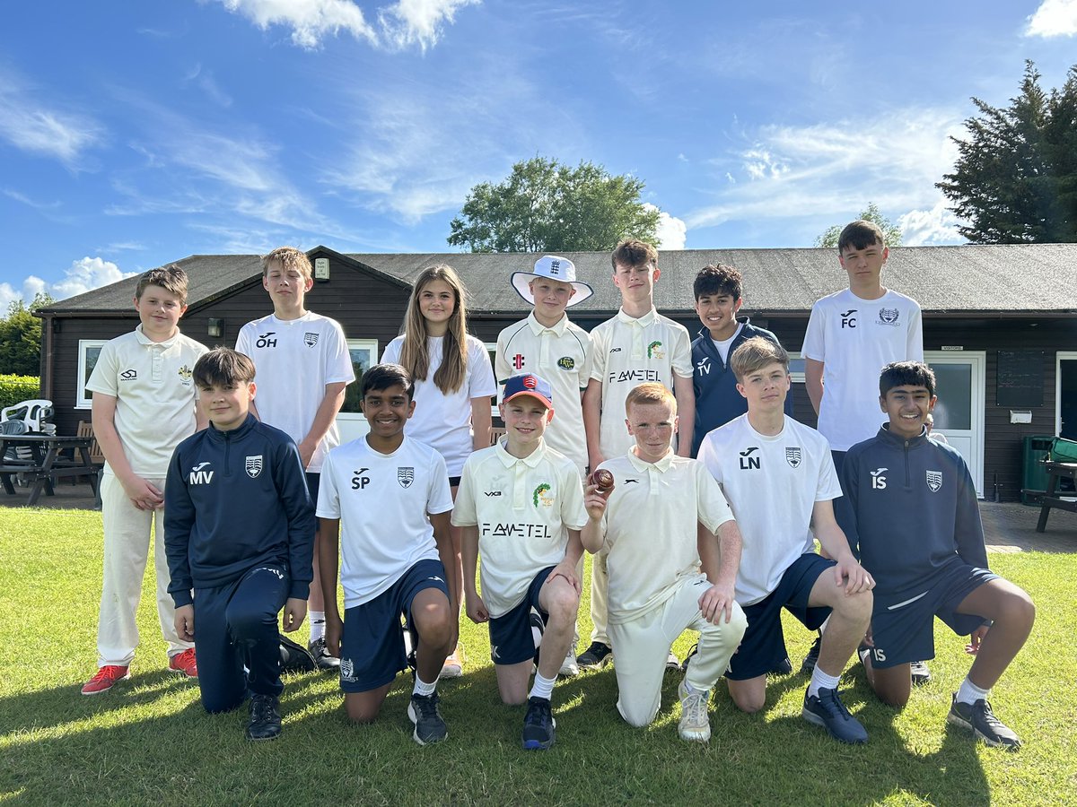 Well done to the year 9 cricket team on a fantastic victory in the first round of the Essex cup. They came up against a strong Ilford CHS, but our fielding and bowling was excellent and allowed us to defend 110. POTM Owen H for a great innings & wicket keeping. Well done 👏🏻